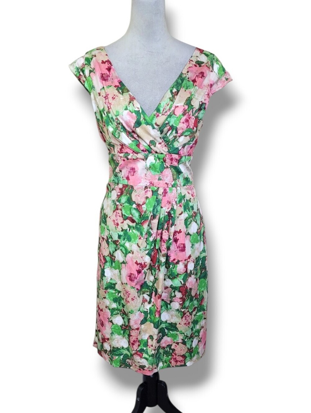Talbots Floral Knee Length Dress Size 8